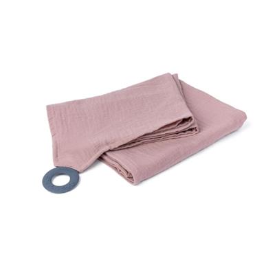 Borstvoedingsdoek Mom'n play tetra pink