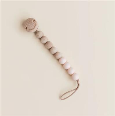 Pacifier chain Nova beech peach dust 