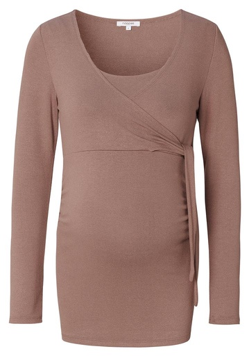 Haut de page de l'allaitement Elin deep taupe 