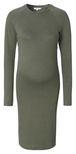 Breastfeeding dress Zane olive 