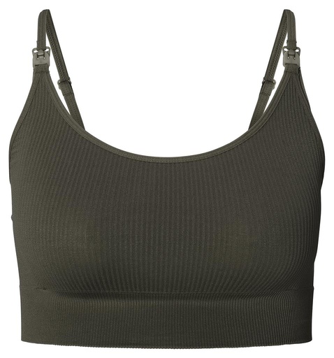 Borstvoedingstop Mira seamless olive 