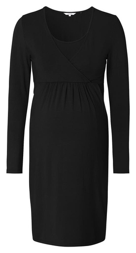 Borstvoedingsjurk Gaja black 
