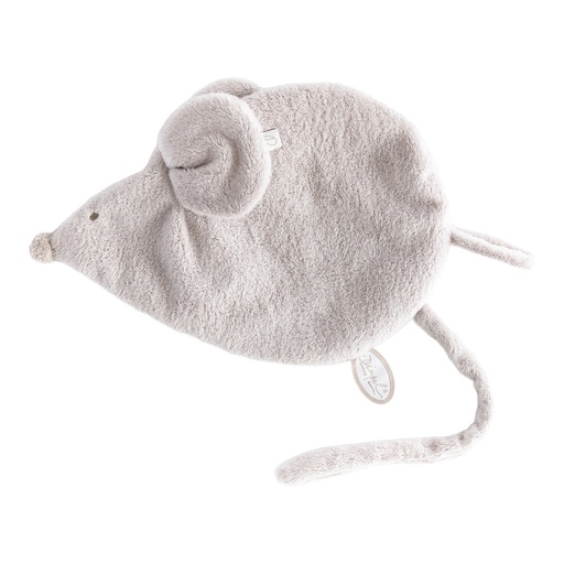Fopspeendoekje (tuttie) muis Maude greige 