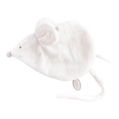 Pacifier cloth (tuttie) mouse Maude white