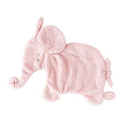 Pacifier cloth (tuttie) elephant Oscar rose