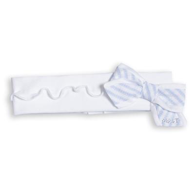 Haarband white-azzuro 