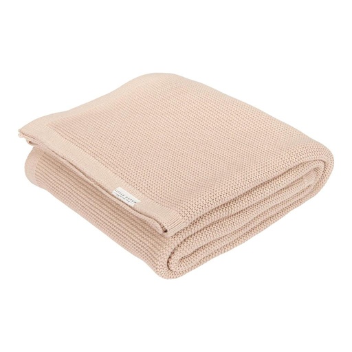 Couverture de lit tricotée Beige