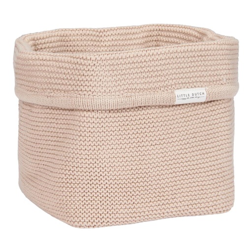 Panier à marchandises tricoté petit Beige  