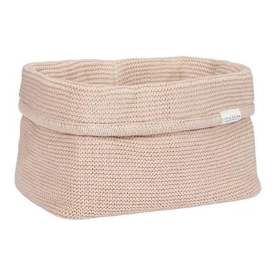 Panier à provisions tricoté large Beige  