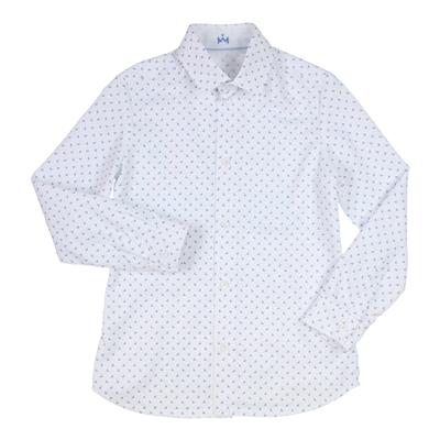 Shirt Antonio white-blue