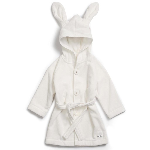 Bathrobe kids Elodie vanilla white