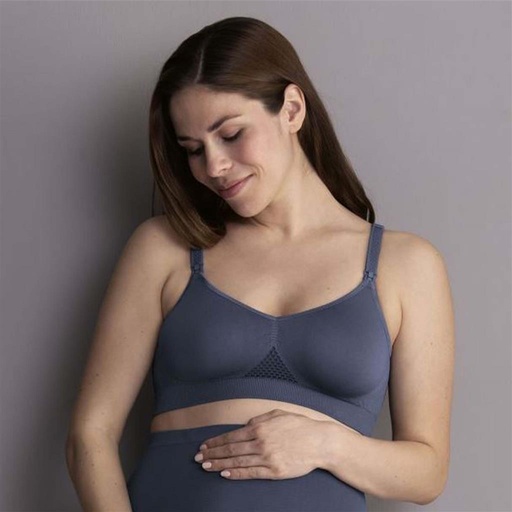 Breastfeeding bra basic sky grey 