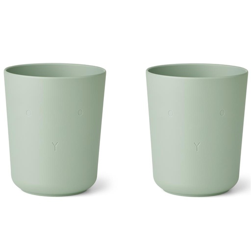 *Beker (2-pack) Stine rabbit (dusty mint) 