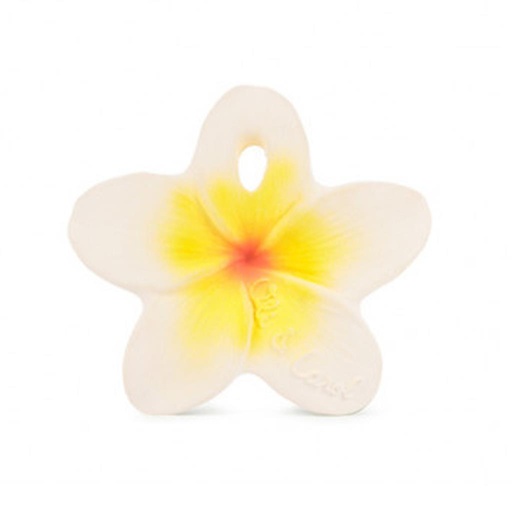 Anneau de dentition fleur white 