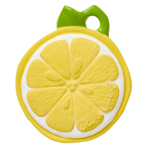 Anneau de dentition citron  