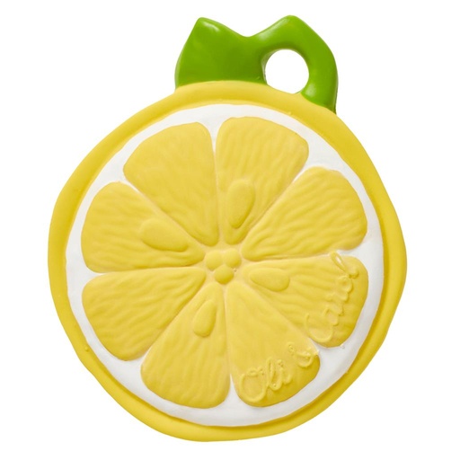 Teething ring lemon