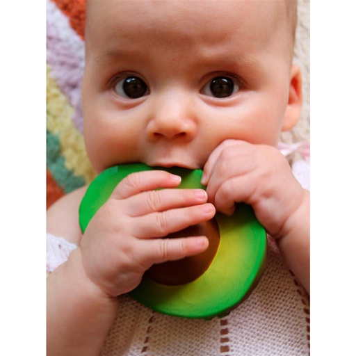 Teething ring avocado  