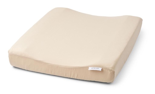 Aankleedkussenhoes cliff muslin sandy 