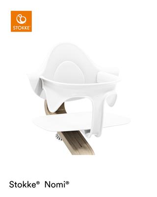 Babyset eetstoel white 