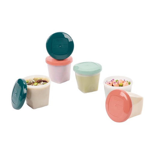 Bewaarpotjes bio 250ml (6st)  