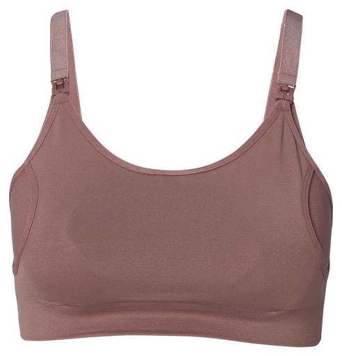 Borstvoedingsbeha Mae seamless deep taupe 