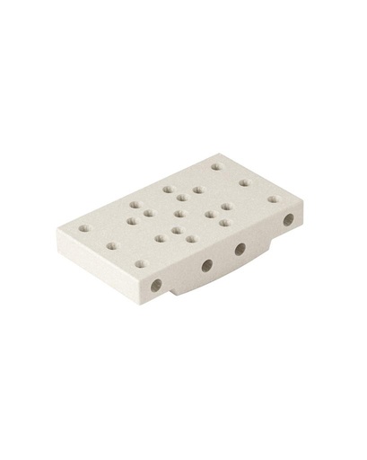 Blokken gebogen sand grey 