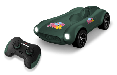Voiture télécommandée Kidycar green 