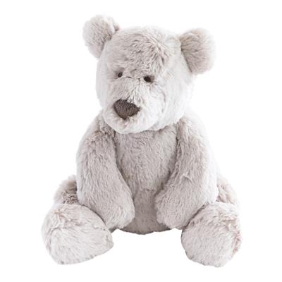 Soft toy musical bear Esteban greige 