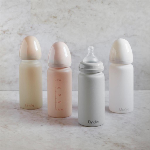 Biberon en verre (0m+) Elodie pure khaki 