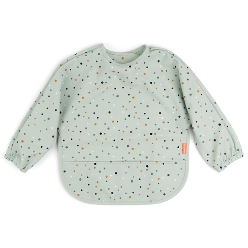 Bavoir à pois joyeux green 