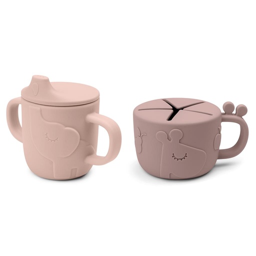 Tasse à goûter et mug amis des cerfs powder 