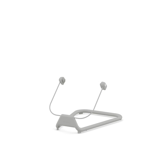 Standaard wipstoel lemo suede grey 