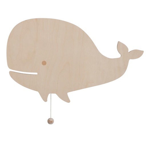 Lampe murale baleine merveilleuse