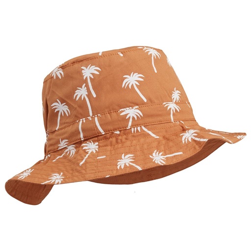 Sun hat Sander reversible palms - almond 
