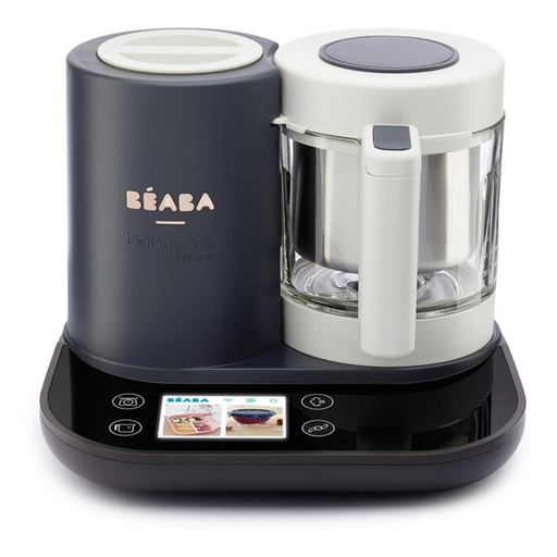 Steam cooker and blender Babycook Smart donkergrijs 