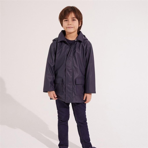 Mackintosh imperméable à l'eau blauw 