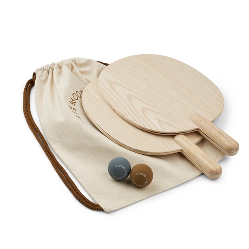 Tennis set John whale blue - golden caramel mix 