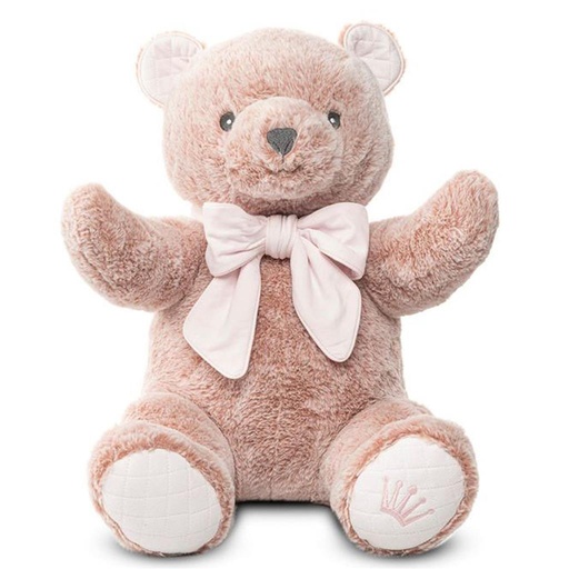 Ourson XL 100cm Zoe rose ORCHID 