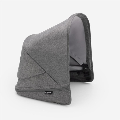 Zonnekap voor kinderwagen Donkey5 grey melange 