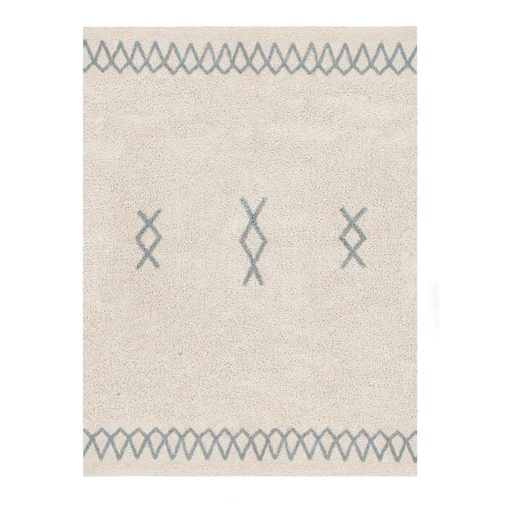 Tapijt Atlas natural vintage blue 120X160