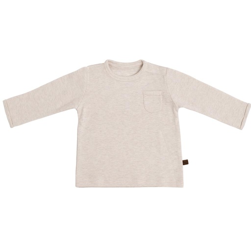 Sweater melange warm linen