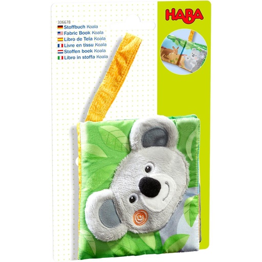 Fabric book Koala  