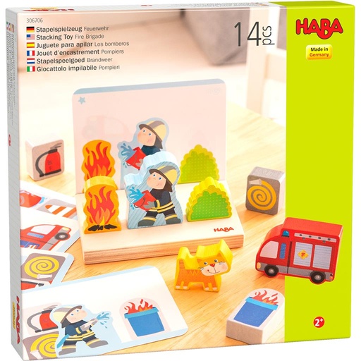 Stacking toys fire department  