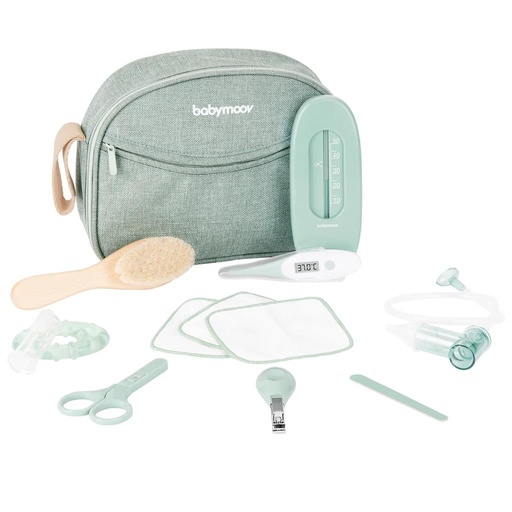 Baby care kit - 10 accessories Matcha 
