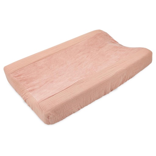 Housse de matelas à langer 70x45cm bliss coral