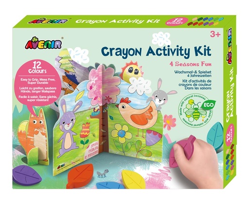 Chalk activity kit the 4 seasons  