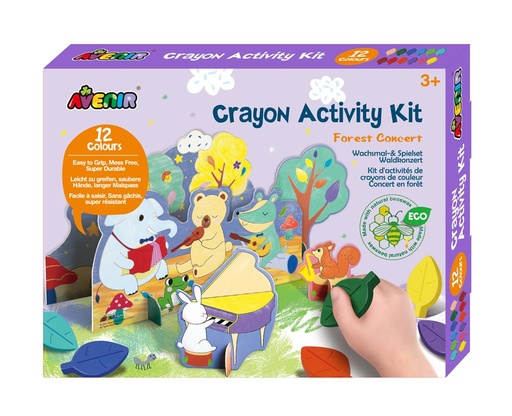 Chalk activity kit forest concert  