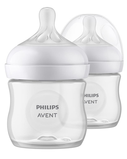 Biberon naturel 125 ml duo 