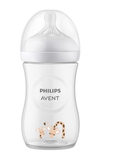 Biberon naturel 260 ml giraf 
