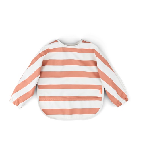 Slab met mouwen Stripes papaya 